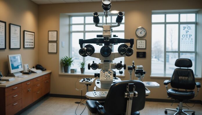 routine eye exam procedures